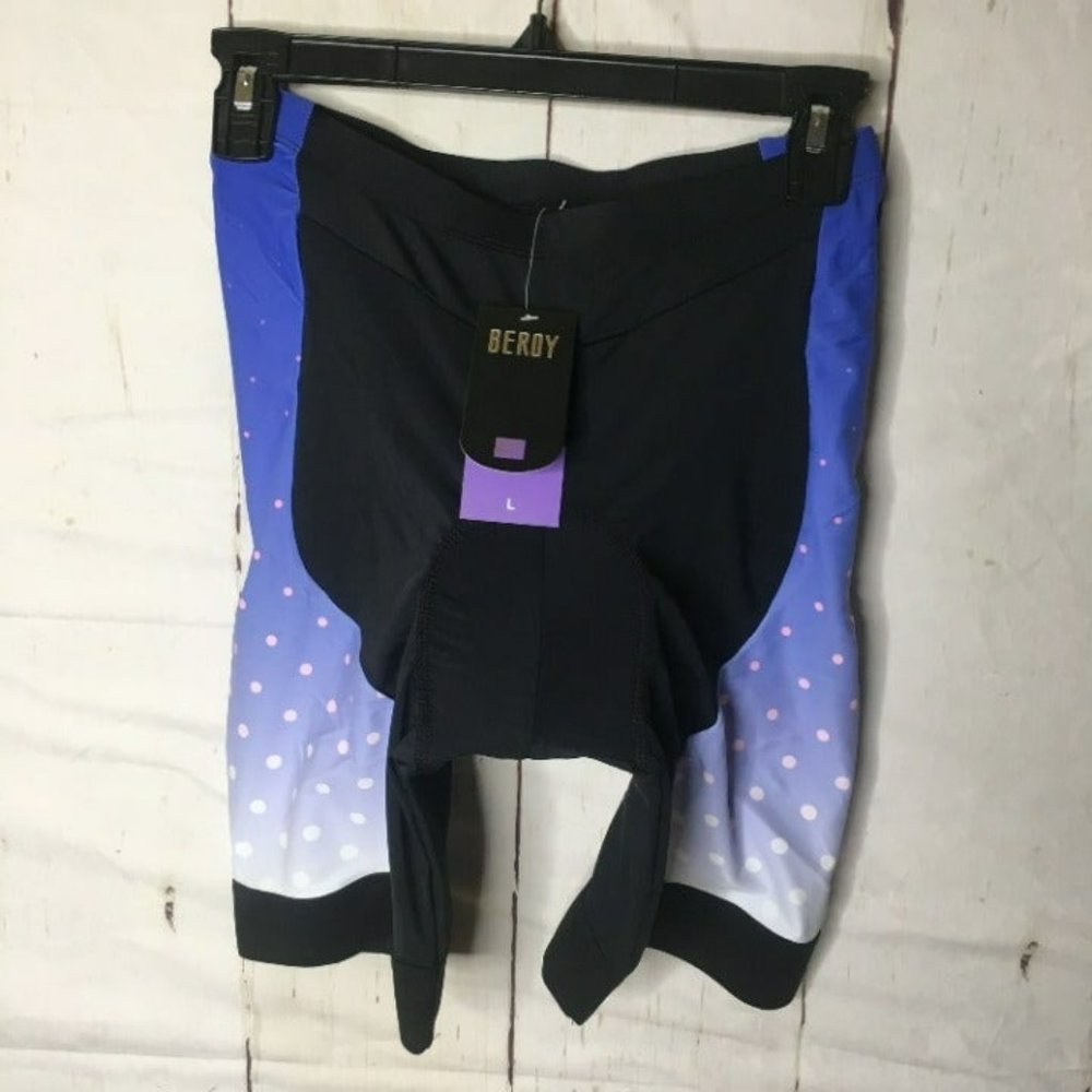 Beroy Womens Cycling Shorts Padded L NWT